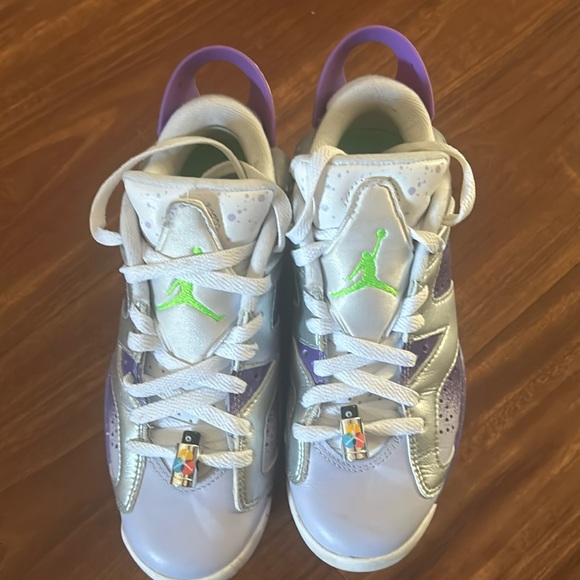 Jordan Retro G NRG U23Sz Silver/Oxygen Purple